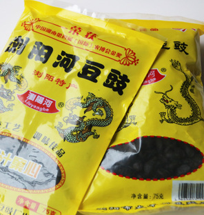  老牌天马山豆豉 晒干黑豆子75g蒸菜调料湘菜